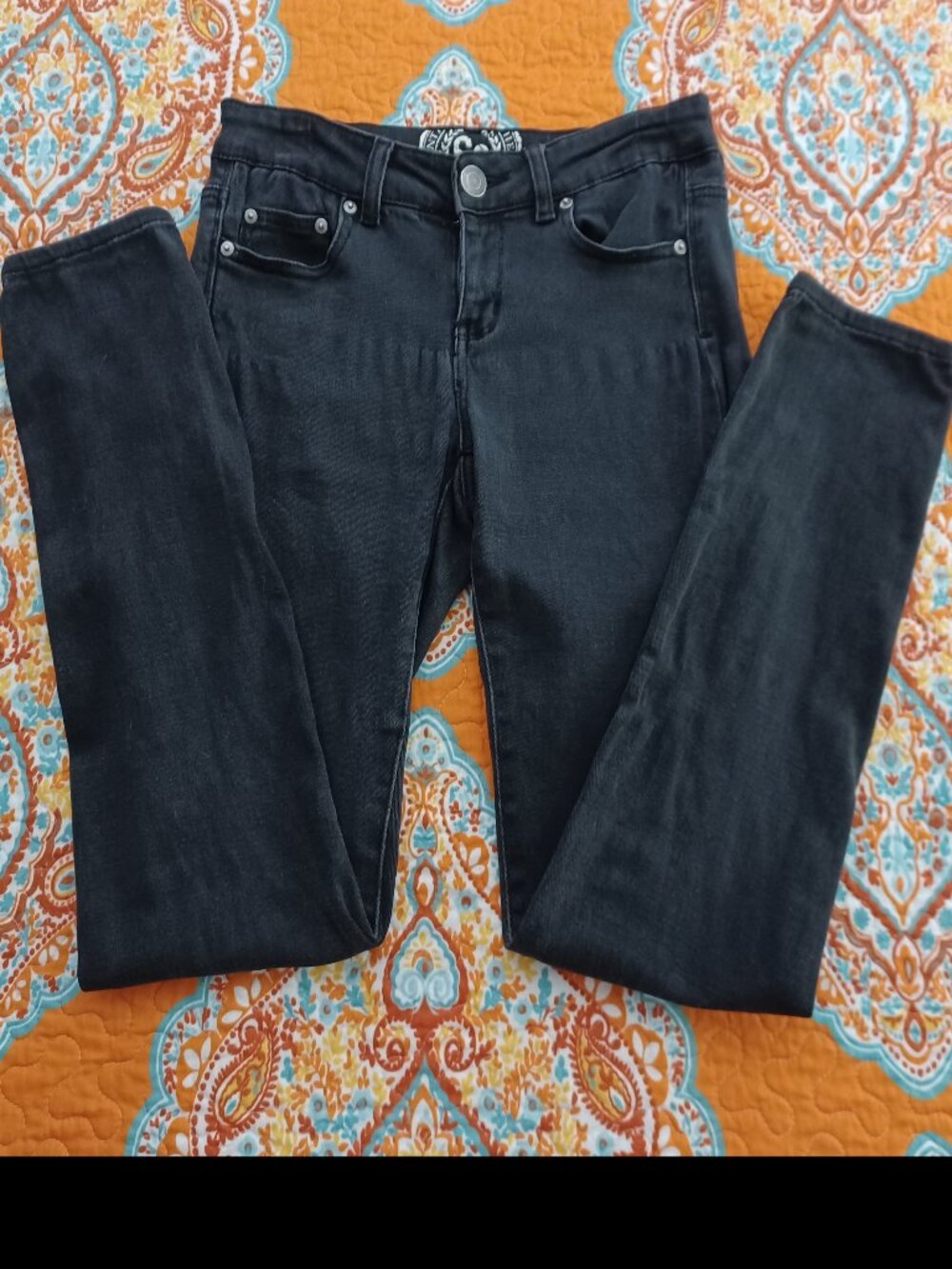 Black skinny jeans (SO) Size 7
